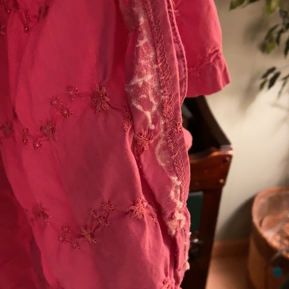 2 Denim & Co. short sleeve button up shirts 2X - Picture 13 of 13